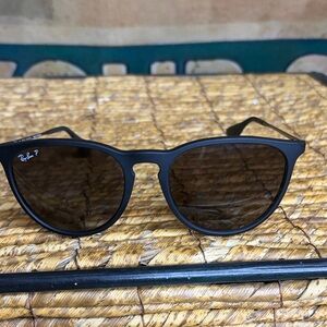 Ray-Ban Matte Black Sunglasses for Men